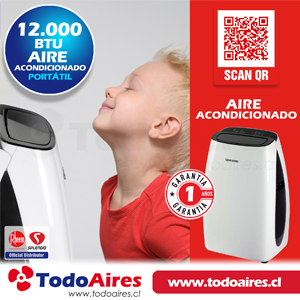 Aire Acondicionado Portatil SPLENDID 12.000 BTU