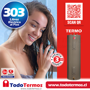 Termo Eléctrico RHEEM 303 Litros 220V al Piso