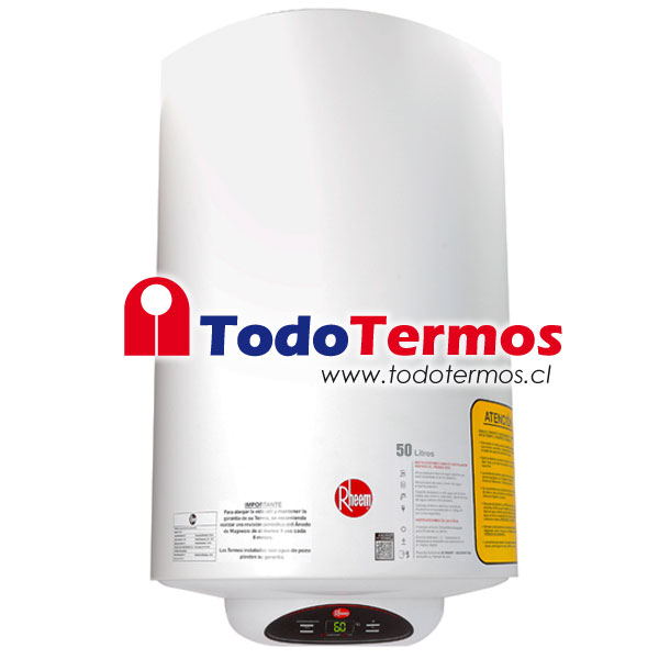 TERMO ELÉCTRICO MURAL 50L RHEEM, MORETOCLIMA