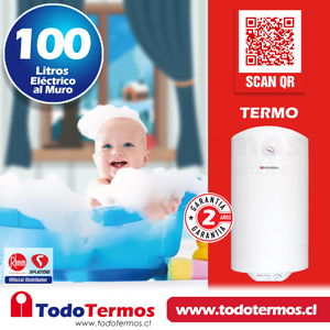 Termo Eléctrico Splendid 100 Litros MURO