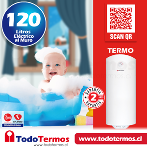 Termo Eléctrico Splendid 120 Litros MURO