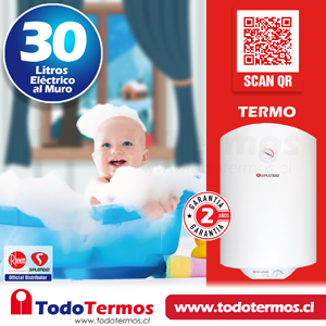 Termo Eléctrico Splendid 30 Litros MURO