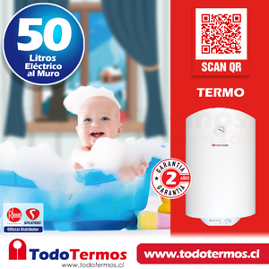 Termo Eléctrico Splendid 50 Litros MURO