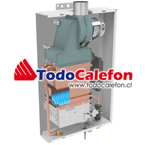 Calefón Rheem Tiro Forzado 10L GL Línea Prestige™