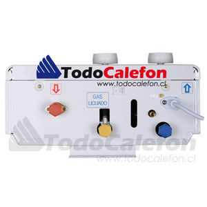 Calefon SPLENDID Tiro Forzado Master 10 Litros Gas Licuado