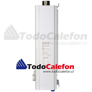 Calefon SPLENDID Tiro Forzado Master 10 Litros Gas Natural