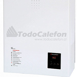 Calefon Templatech Tiro Natural 16 Litros Gas Licuado