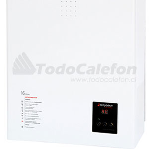 Calefon Templatech Tiro Natural 16 Litros Gas Natural