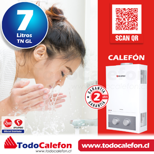 Calefon SPLENDID Tiro Natural Master 7 Litros Gas Licuado NUEVO