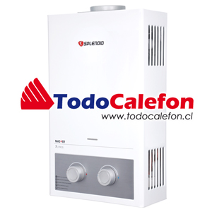 Calefon SPLENDID Tiro Natural Master 7 Litros Gas Licuado NUEVO